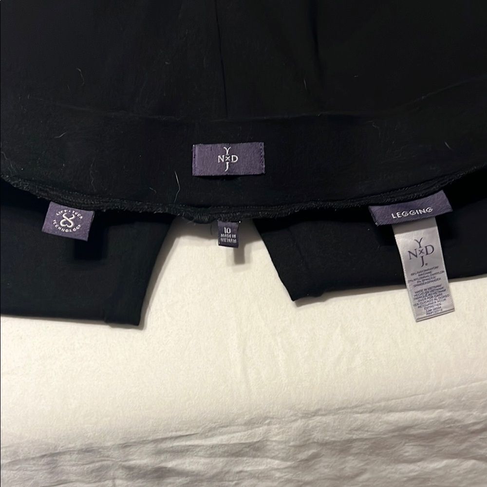 NYDJ Classic Black Legging Pants